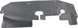Engine Splash Shield for Cadillac CTS 2008-2015, Under Cover, Right (Passenger)=Left (Driver), for RWD, for Coupe 2011-2015/Wagon 2010-2014/Sedan 2008-2014, Replacement