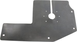 Engine Splash Shield for Cadillac CTS 2010-2014, Under Cover Replacement, Right (Passenger)=Left (Driver), AWD, Suitable for Coupe 2011-2014/Wagon 2010-2014