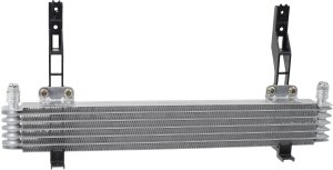Transmission Oil Cooler for Chevrolet Silverado 2500/3500, 2011-2014, 6.0L Engine, 23x3 inch, Replacement