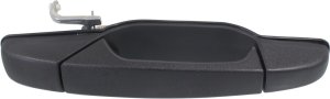 Front Exterior Door Handle for Chevrolet Silverado/GMC Sierra 1500 (2007-2013) and 2500/3500 HD (2007-2014), Right (Passenger), Textured Black, Without Keyhole, Excludes 2007 Classic, Replacement