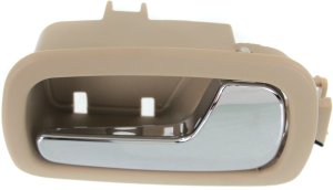 Front Interior Door Handle for Chevrolet Cobalt 2005-2010 / Pontiac G5 2007-2009, Right (Passenger), Bezel, Neutral, Replacement
