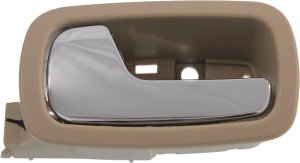 Front Interior Door Handle for Chevrolet Cobalt 2005-2010, Pontiac G5 2007-2009, Left (Driver), Bezel, Neutral, Replacement