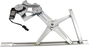 Power Front Window Regulator with Motor for 2001-2006 Chrysler Sebring/Dodge Stratus Sedans, Right (Passenger) Side, Replacement