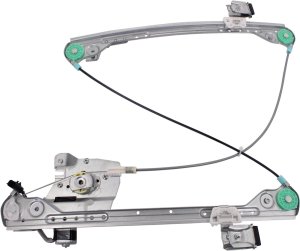 Front Window Regulator for Chrysler Pacifica 2004-2006, Left (Driver), Power, with Motor, Replacement