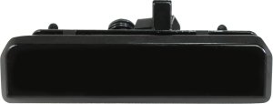 Rear Exterior Door Handle for ASTRO/SAFARI (1992-2005), Back Door, Plastic Rod Retainer, Smooth Black, Split Type Door, Replacement