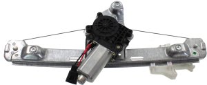 Power Rear Window Regulator with Motor for 2004-2005 Chevrolet Malibu, Right (Passenger) Side, To June 5, 2005, Replacement