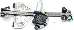 Power Rear Window Regulator with Motor for Cadillac CTS/CTS-V 2003-2007, Right (Passenger) Side, Replacement