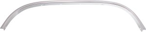 Rear Wheel Opening Molding for Chevrolet C/K Full Size Pickup 1988-2002, Left (Driver), Chrome, Plastic, Replacement