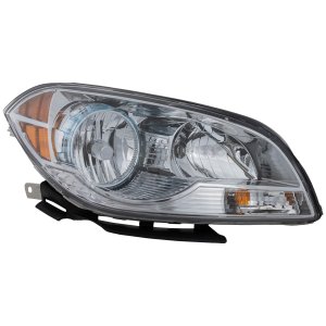 Headlight Assembly for Chevrolet Malibu 2008-2012, Right (Passenger), Composite Material, Halogen Bulb, Replacement
