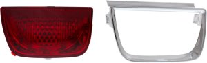 Tail Light Assembly for Chevrolet Camaro 2010-2013, Left (Driver), Inner, without RS Package, Convertible/Coupe, Replacement