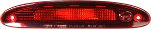 High Mount Stop Light for Chrysler Town and Country 2001-2007, Red Lens Third Brake Light, Replacement