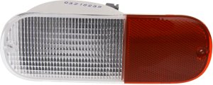 Back Up Light Assembly for Chrysler PT Cruiser 2001-2005, Right (Passenger) = Left (Driver), Turn Signal Light On Rear Bumper, Replacement