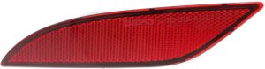 Rear Bumper Reflector Light for Chevrolet Malibu 2016-2023, Left (Driver) Side, Suitable for Hybrid/L/LS/LT Models, Replacement