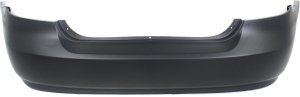 Rear Bumper Cover for Chevrolet AVEO Sedan, Primed (Ready to Paint), Suitable for 2004-2006, Replacement