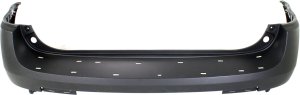 Rear Bumper Cover for Chevrolet Equinox 2007-2009/Pontiac Torrent 2006-2009, Upper, Primed (Ready to Paint), Excludes GXP/Sport Models, Replacement