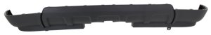 Rear Bumper Cover for Chevrolet Equinox 2010-2015, Lower Apron, Textured, without Molding Hole, LS/LT Models, Replacement