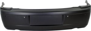 Rear Bumper Cover for Chrysler 300 2005-2010, Primed (Ready to Paint), with Parking Aid Sensor Holes, Suitable for 300C / 300C SRT8 Model, Replacement