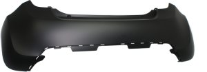 Rear Bumper Cover for Chevrolet Spark 2013-2015, Upper Section, Primed (Ready to Paint), Suitable with or without Sport Package, Replacement