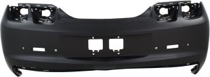 Rear Bumper Cover for Chevy Camaro 2010-2013, Primed (Ready to Paint), with Object Sensor Holes, Convertible/Coupe, Replacement