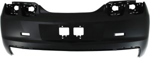 Rear Bumper Cover for Chevrolet Camaro 2010-2013, Primed (Ready to Paint), without Object Sensor Holes, Convertible/Coupe, Replacement