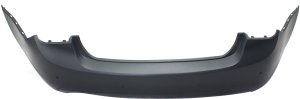 Rear Bumper Cover for Chevrolet Cruze 2013-2015/Cruze Limited 2016, Primed (Ready to Paint), Without Rally Sport Package, with Blind Spot Sensor Holes, Replacement