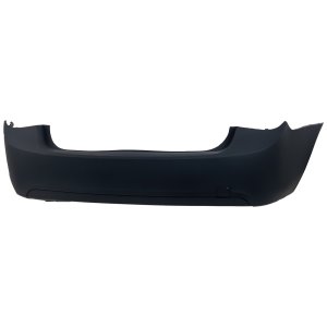 Rear Bumper Cover for Chevrolet Cruze 2011-2015, Cruze Limited 2016-2016, Primed (Ready to Paint), Without Rally Sport Package, Without Blind Spot Sensor and Parking Aid Sensor Holes, Replacement