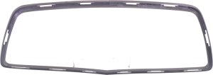 Rear Bumper Filler Cover Insulator for Cadillac CTS Coupe 2011-2015, Textured Gray, Excludes V Model, Replacement