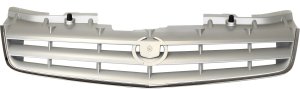 GRILLE for STS 2005-2007, Painted Gray Shell and Insert, Excludes Adaptive Cruise Control and Platinum Edition, Replacement
