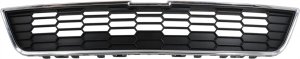 Textured Gray Shell and Insert Grille for Chevrolet Sonic 2012-2016, LS, LT, and LTZ Models, Replacement