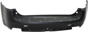 Rear Bumper Cover for Chevrolet Equinox 2008-2009, Primed (Ready to Paint), Suitable with Sport Model, Replacement