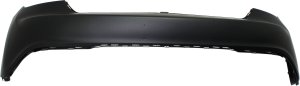 Front Bumper Cover for 2014-2020 Dodge Durango, Upper, Primed (Ready to Paint), without Park Assist Sensor Holes, Citadel, GT Models 2017-2018, Limited, R/T 2014-2017, SXT Models, Replacement