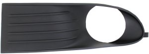 Front Fog Light Molding for Dodge Journey 2009-2013, Left (Driver), Primed (Ready to Paint), without Fascia, Replacement