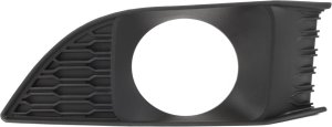 Front Fog Light Molding for Dodge Charger 2011-2014 Right (Passenger), Textured Black, with Adaptive Cruise Control, Suitable for R/T, SE, SXT Models, Replacement