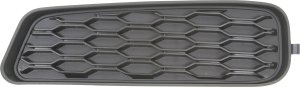 Fog Light Cover for Dodge Avenger 2011-2014, Left (Driver) Side, Black, Replacement