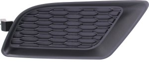 Fog Light Cover for Dodge Charger 2011-2014 Right (Passenger), Black, fits R/T, SE and SXT Models, Replacement