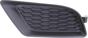 Fog Light Cover for Dodge Charger 2011-2014, Left (Driver) Side, Black, Suitable for R/T, SE, SXT Models, Replacement