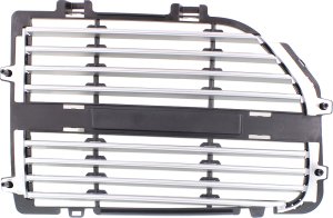 Grille Insert for 2005-2007 Dodge Magnum, Right (Passenger) Side, Silver, Compatible with R/T and SXT Models, Replacement