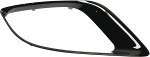 Front Fog Light Molding for Dodge Durango 2016-2020, Left (Driver), Black, Excluding SRT/Pursuit Models, Replacement