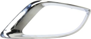 Front Fog Light Molding for 2014-2020 Dodge Durango, Right (Passenger) Side, Chrome, Citadel/GT/Limited/SXT Models, Replacement