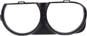 Headlight Bezel for 2015-2023 Dodge Challenger, Left (Driver) Side, (Excludes Widebody Models), Replacement