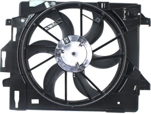 Radiator Fan Assembly for Dodge Grand Caravan 2008-2020, Fits 3.3L/3.6L/3.8L Engines, Includes Resistor, Replacement