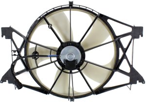 Radiator Fan Assembly for RAM Full Size 2009-2018, Single Fan, Suitable for 4.7/5.7/6.4L Engine, Includes 2019-2022 1500 Classic Model, Replacement