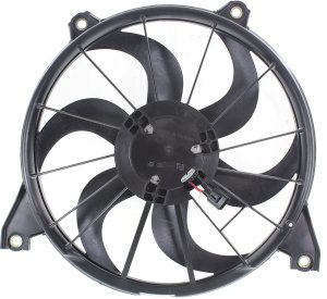 Radiator Fan Assembly for Dodge Journey 2009-2020, Single Fan, Replacement