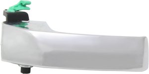 Front Interior Door Handle Right (Passenger) for Dodge RAM 1500 (2009-2018), 1500 Classic (2019-2022), 2500, 3500 (2010-2018), All Chrome, (=Rear), Replacement