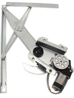 Front Window Regulator with Power Motor for 2004-2006 Dodge Durango, Right (Passenger) Side, Replacement