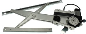 Front Window Regulator for 2004-2006 Durango, Left (Driver), Power, with Motor, Replacement