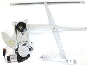 Front Window Regulator for Dodge RAM 1500 (1994-2001), RAM 2500/3500 (1994-2002), Right (Passenger), Power, with Motor, Replacement