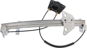 Power Front Window Regulator for 2000-2004 Dakota Quad Cab, 2001-2003 Durango, Right (Passenger), w/o Motor, Replacement