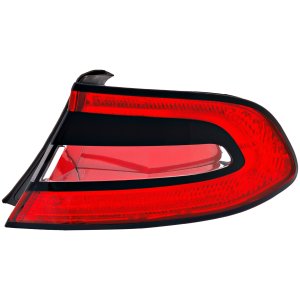 Tail Light Assembly for 2013-2016 Dodge Dart, Right (Passenger), Outer, Halogen, Replacement
