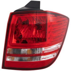 Tail Light Assembly for Dodge Journey 2009, Right (Passenger) Outer, Halogen, with Turn Signal Light Bulb, Replacement